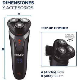 Afeitadora Philco AE5305 Turbo Inalámbrica                                 